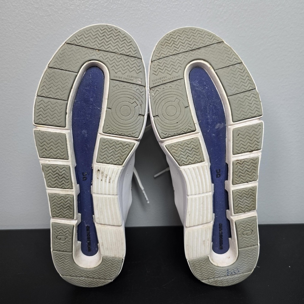 On Shoes Womens Size 8.5 White Rose THE ROGER Advantage Tennis Court Sneakers - Picture 8 of 9